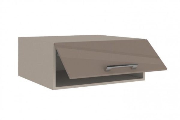 Front for the Amika superstructure cabinet 59.6x23.6 cm, stone gray color