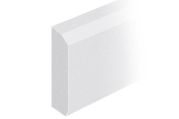 Straight plinth Stone Twelve Express 150x4x0.6 cm