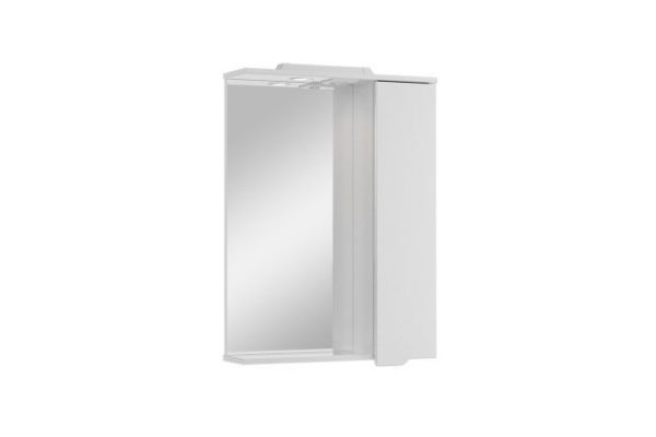 Single-door mirror cabinet Sanstar Bianco 60 P 151.1-2.5.1. 60.8x74x17.1 cm