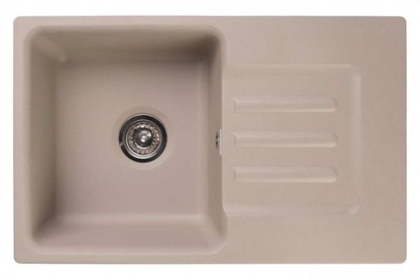 Sink with wing GRANFEST Smart GF-SM680 L 68x43x16 cm
