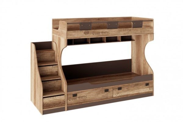 Pilgrim bunk bed with ladder