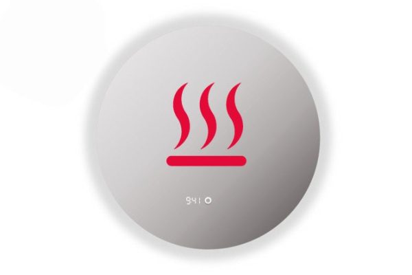 Mirror with LED lighting ALIAS Muse m1001002015 100x100x2 cm