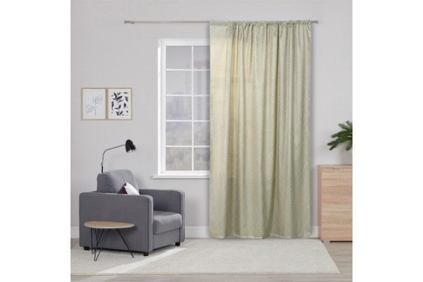 Ribbon curtain ESTUDI BLANCO Jerome 200x260 cm 200x260 cm, 1 piece, green