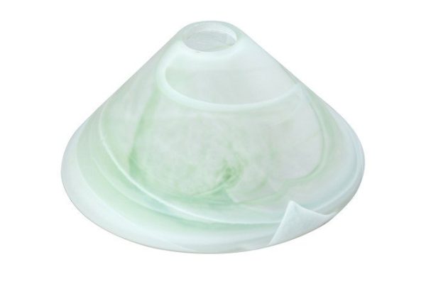 Lamp Cono Alabastro Verde E14, Glass