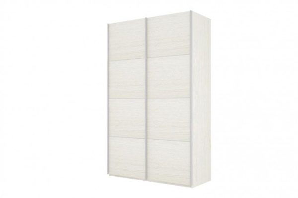 Sliding wardrobe 2-door Cors 140x230 cm, light ash Anchor