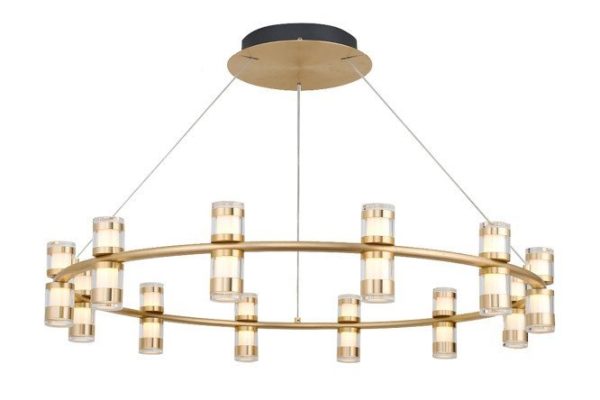 Hanging chandelier FAVOURITE Ampullen 14 sq.m., LED, 80 cm