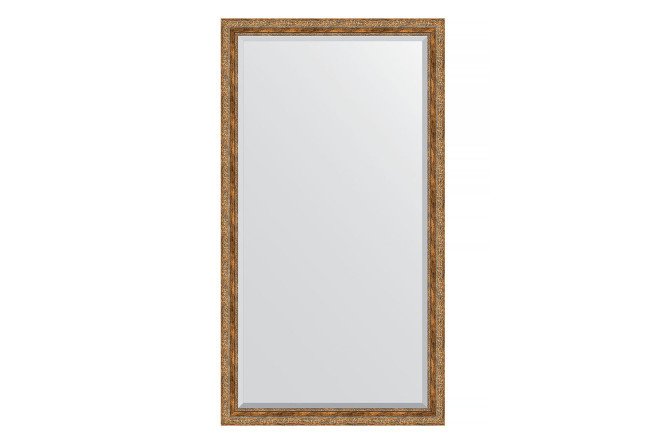 Floor mirror with bevel in a baguette frame EVOFORM BY 6154 vignette antique bronze 110x200 cm