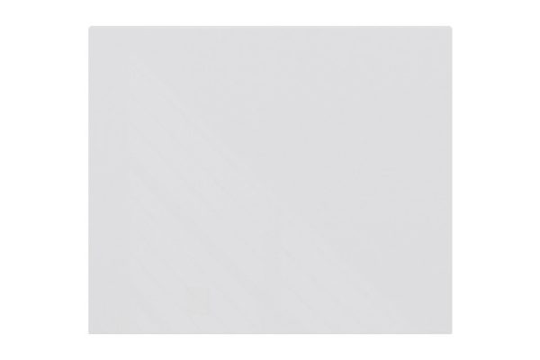 Front of cabinet cabinet for oven with microwave City 59.6x50.2 cm, white gloss color