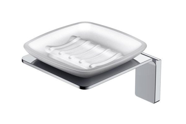 Soap dish IDDIS Slide SLISCG0i42 Glass, screw fastening