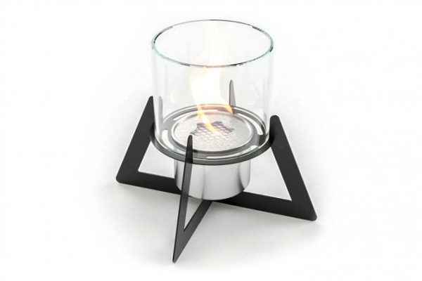 Tabletop biofireplace LUX FIRE Alpha