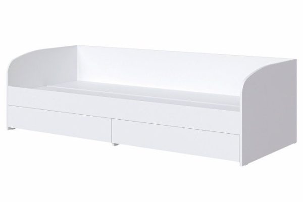 Bed Bremens Modern 2 80x200 cm white