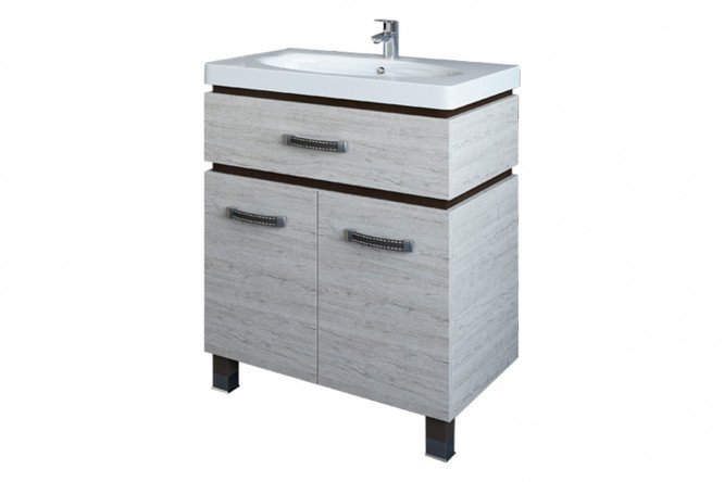 Vanity unit Sanflor Texas 68.8 cm, Oregon color