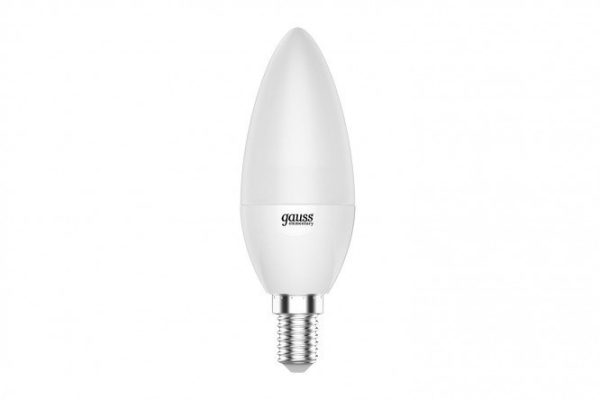 LED lamp Gauss Elementary 6W, E14, Cold light