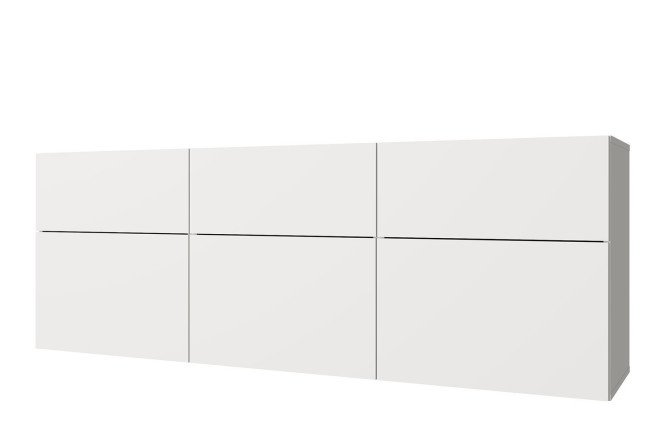 Cabinet 6 drawers Oscar 180x64 with closers