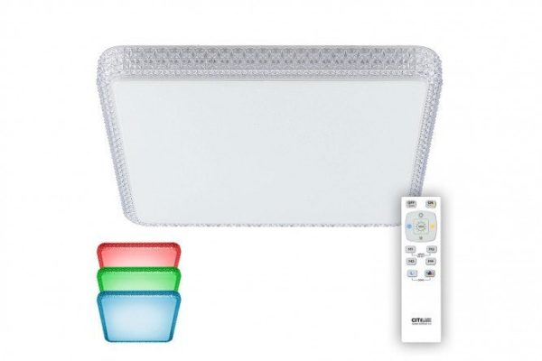 Ceiling lamp CITILUX Alpina 32 sq.m., LED, 60 cm