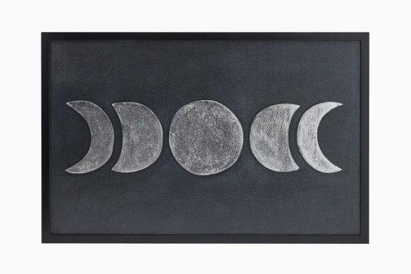 Reproduction in frame Moon 53x83 cm
