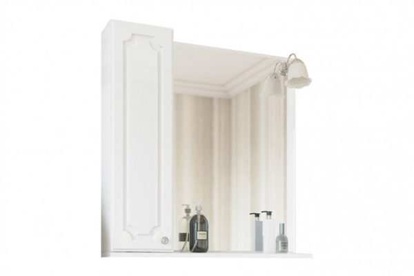 Wardrobe with mirror left Sanflor Ksenia 70x72.8x14.5 cm