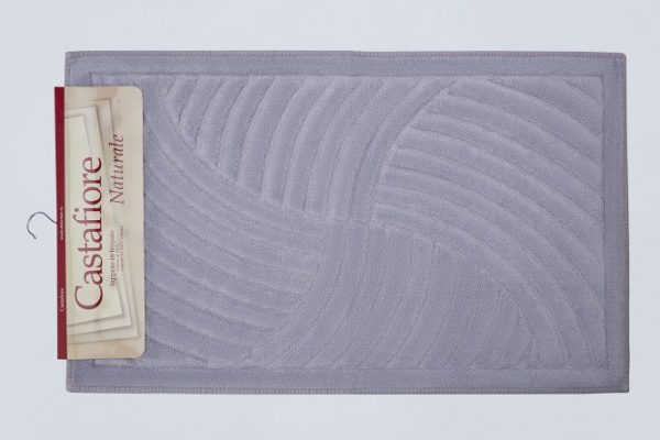 Bathroom rug set Naturale Mulinello 100x60 cm, Cotton