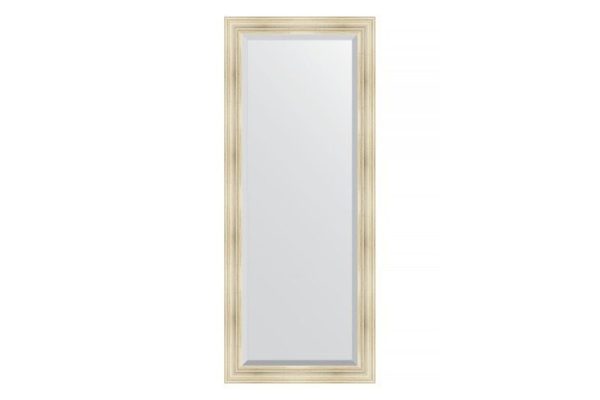 Floor mirror with bevel in a baguette frame EVOFORM BY 6128 etched silver 84x204 cm