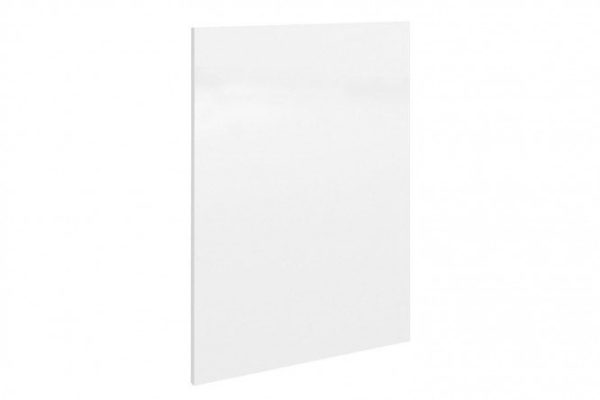 Decorative cover for Amika floor cabinets 57.2x72 cm, glossy white color