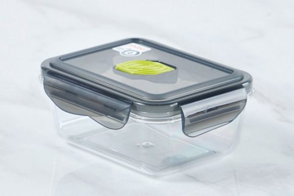 Product container with valve Brilliant 14 x 6.6 x 11 cm, 450 ml