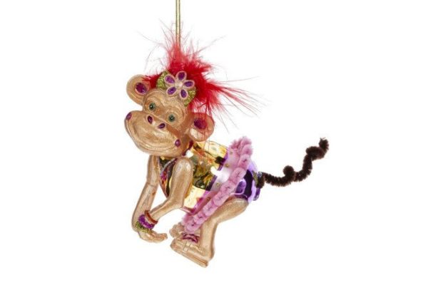Christmas decoration Monkey 1 pc.