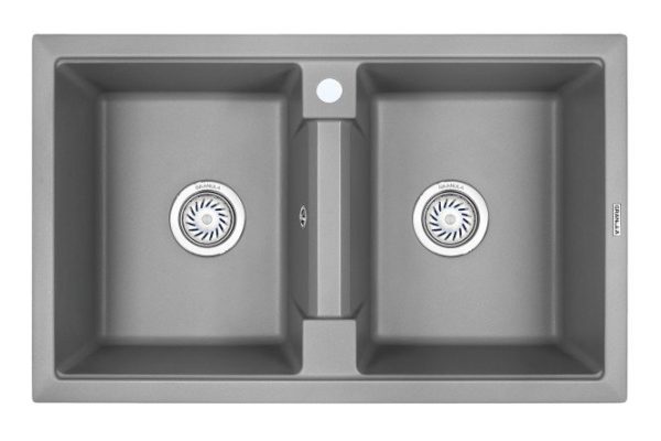 Inset sink with drainer GRANULA Granula 8101 81x50x22 cm