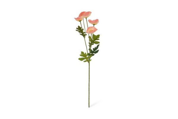 Artificial branch Poppy 20.32x20.32 cm