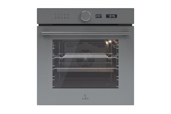 Electric oven LEX EDM 1001 ONE GR, gray 59.5x59.5x57.5 cm