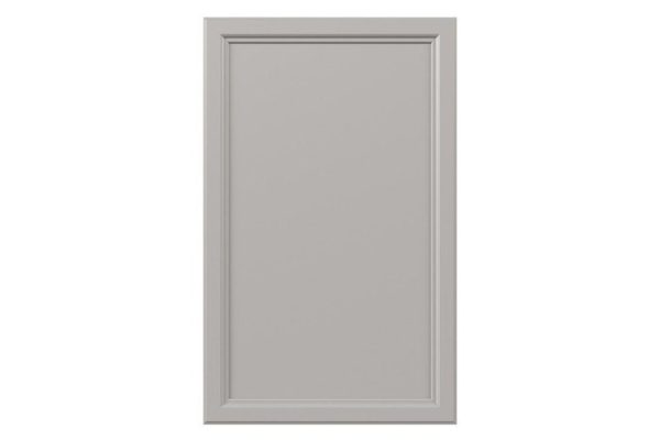 Gloria cabinet front 59.6x95.6 cm, gray silk color