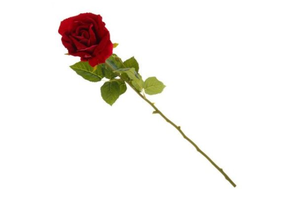 Artificial flower Rose 11x11 cm