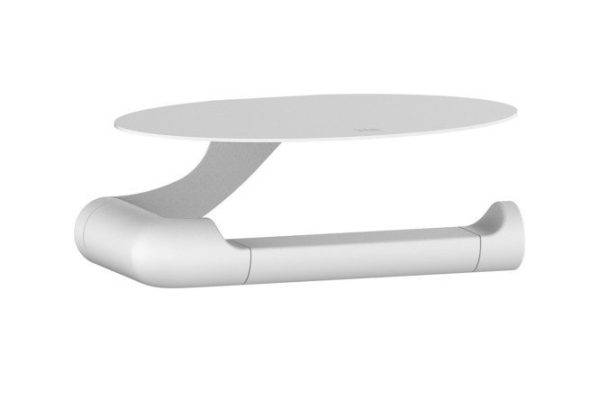 2njehrtx4u64d5fbcfzqdqxiuazp8yud.jpg Paper holder IDDIS Noa with oval shelf Stainless steel, screw fastening