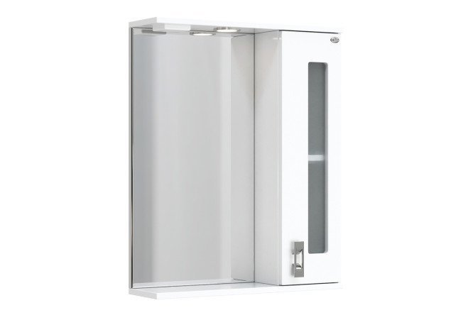 Mirror cabinet with lighting ONIKA Crystal 58 205818, right 58x71.2x16 cm, Right