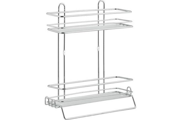 Shelf 2-tier 501-002-10 wall 35x36.8x11.6 cm
