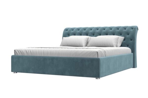 Bed with lifting mechanism Sicily color turquoise 180x200 cm