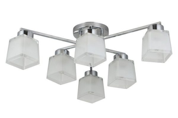 Chandelier SCHAFFNER Choza 25 sq.m., 66x19x66 cm, E27