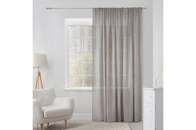 Tulle MICASA Iona 300x280 cm, light gray