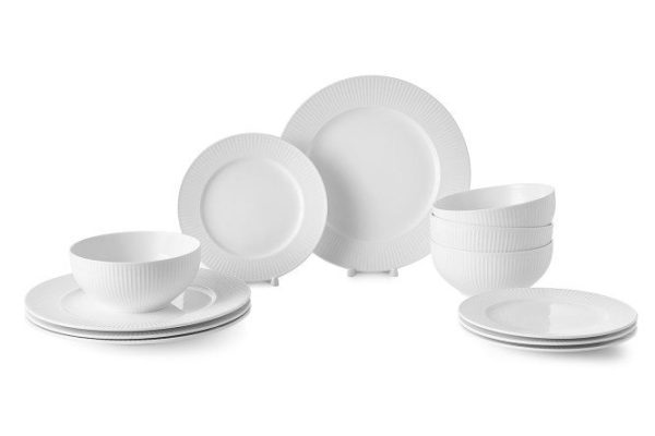 2pd17jqgp1nl6481t91j1i1snh7lrp9k.jpg EVIO Embossed dinner set for 4 persons, 12 pieces, bone china