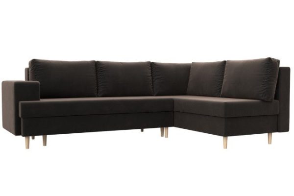 Corner sofa bed Silvana with right corner