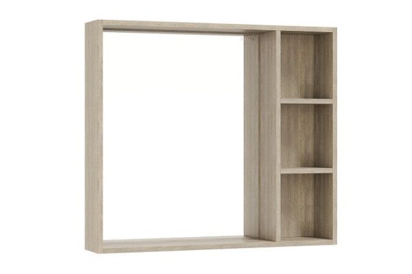 Mirror cabinet ONIKA Timber 80 208091, universal 80x70x14 cm, Universal