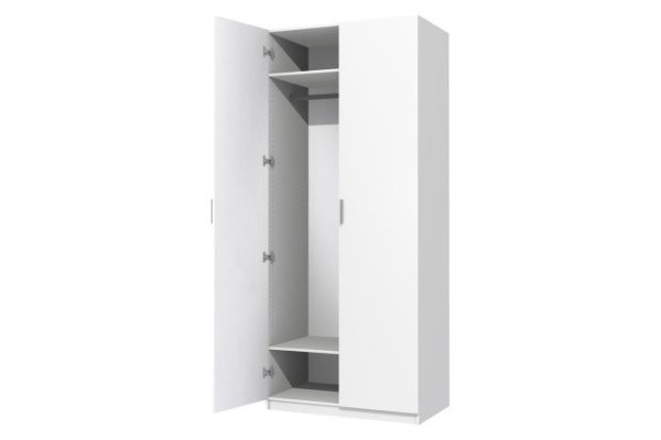Wardrobe system Oscar Line white