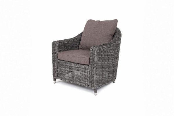 Armchair 4SiS Con Panna color graphite