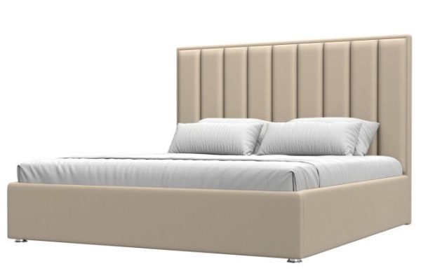 Bed with lifting mechanism Aphrodite color beige