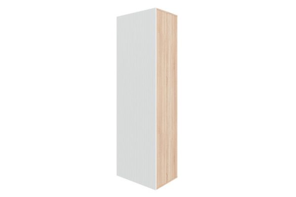 Wardrobe Oscar Amelie 120x40, sonoma oak / talc wave