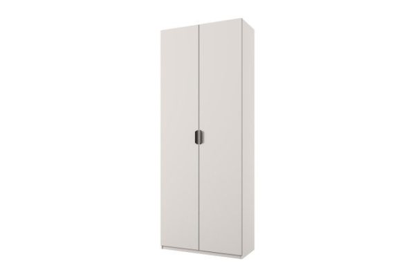 Modern wardrobe with mirror 90x230x38.4 cm