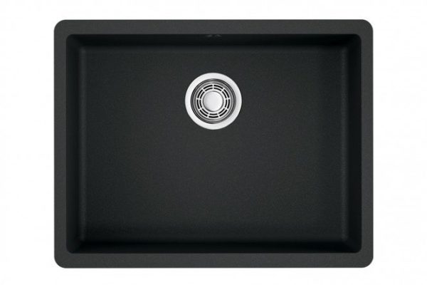 Inset sink OMOIKIRI Kata 54-U-BL 4993410, black 54x42x20 cm
