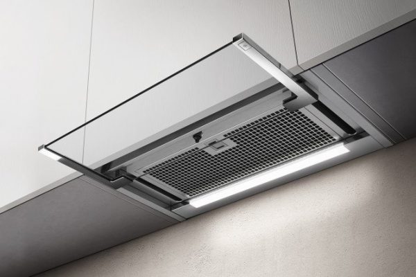 Hood ELICA GLASS OUT IX/A/60 color stainless steel, 59x35x30 cm