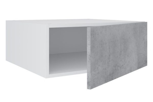 Amika superstructure cabinet facade 59.6x23.6 cm, concrete color
