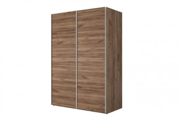 Sliding wardrobe 2-door Comet 200x240 cm kraft oak tobacco