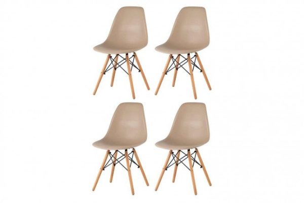 Set of Eames chairs 46x81x53 cm